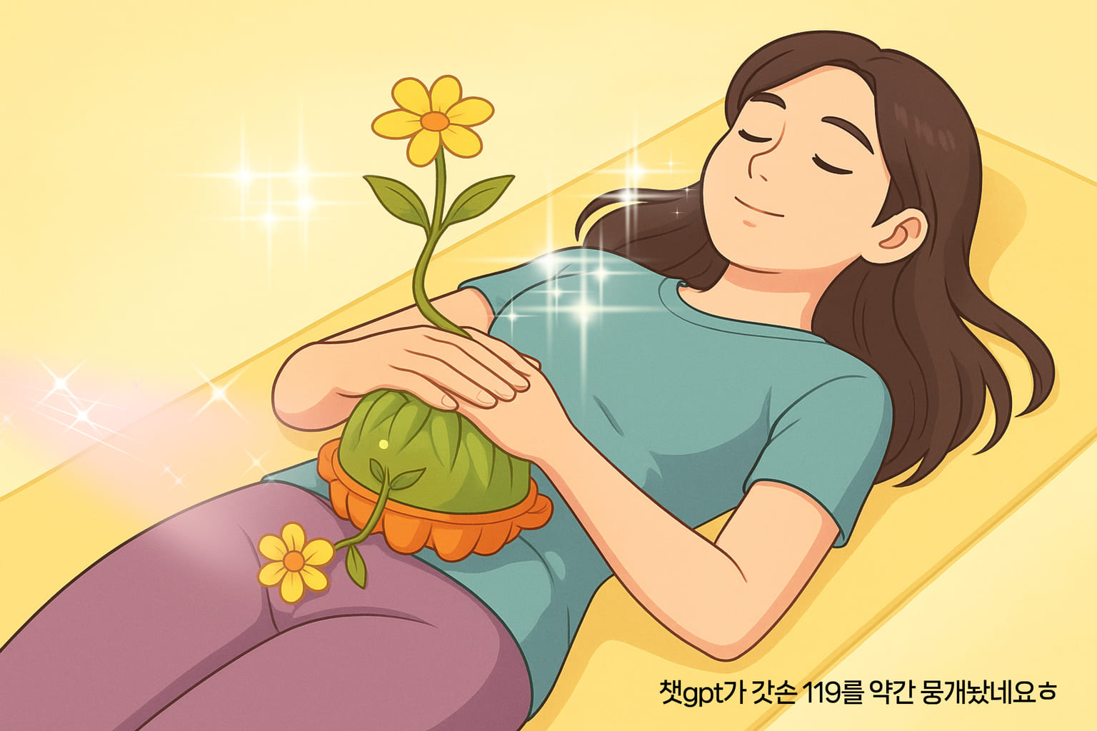 갓손 배마사지로 뱃속의 불을 살려라! 복부 냉증에서 해방되는 최고의 방법