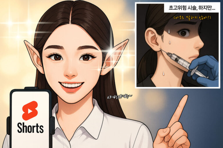 앞에선 화려해보이고 예뻐보이는 요정 귀 필러 시술, 하지만 정작 아무도 말하지 않는 귀 필러 시술의 치명적인 위험성